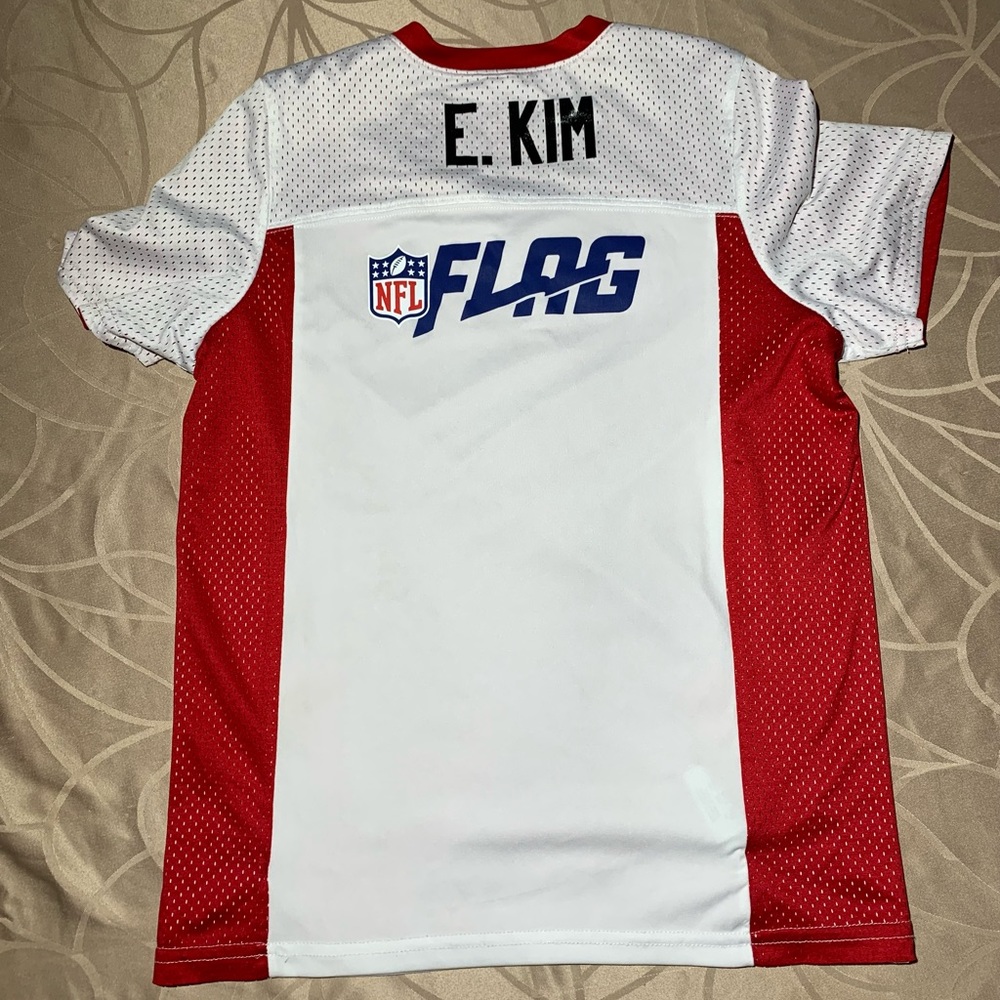 Augusta San Francisco 49ers NFL Flag Football Reversible Jersey Youth Size XL - Picture 8 of 12